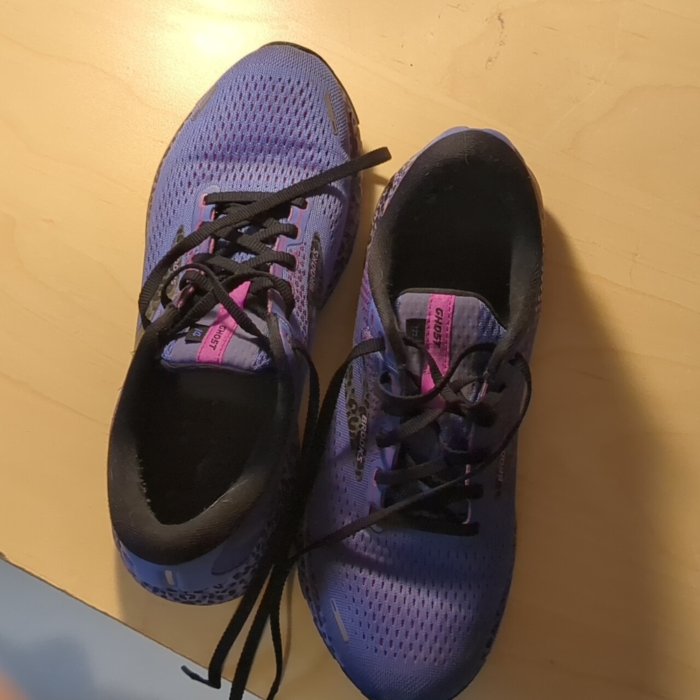 Brooks Ghost 14 Women's Purple Athletic Running Shoes